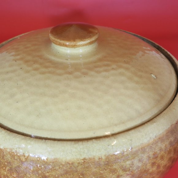 KLA Ham'rd Vintage Oven Ware Lidded Pottery Bowl 43-18 - Picture 11 of 16